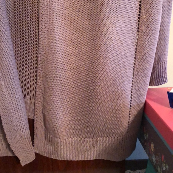 L Love Beautiful Mauve Cardigan - Picture 6 of 8